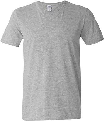 Gildan Men's Softstyle Preshrunk Heather V-Neck T-Shirt